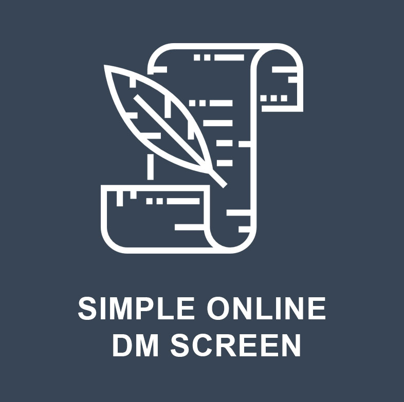 Simple-online-DM-screen logo