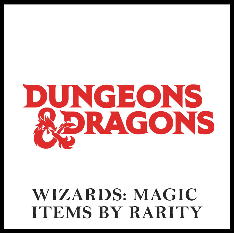 Wizards-Magic-Items-By-Rarity