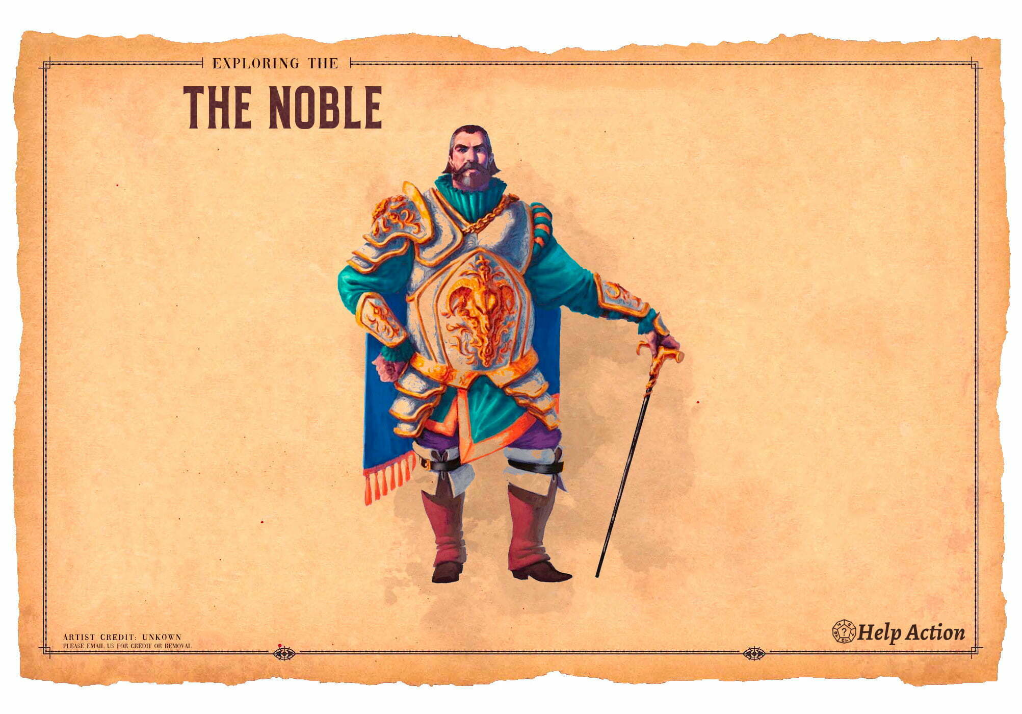 Exploring The Noble Background In D D 5e Help Action D D Tips   The Noble Dnd 